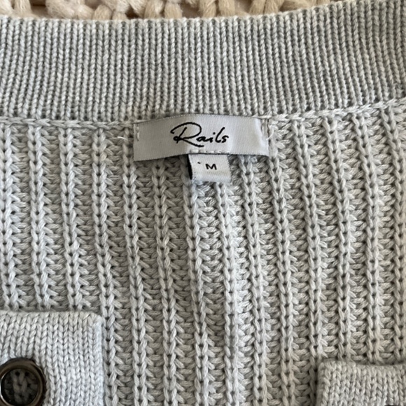 Rails Olivia lace up sweater - Picture 2 of 3